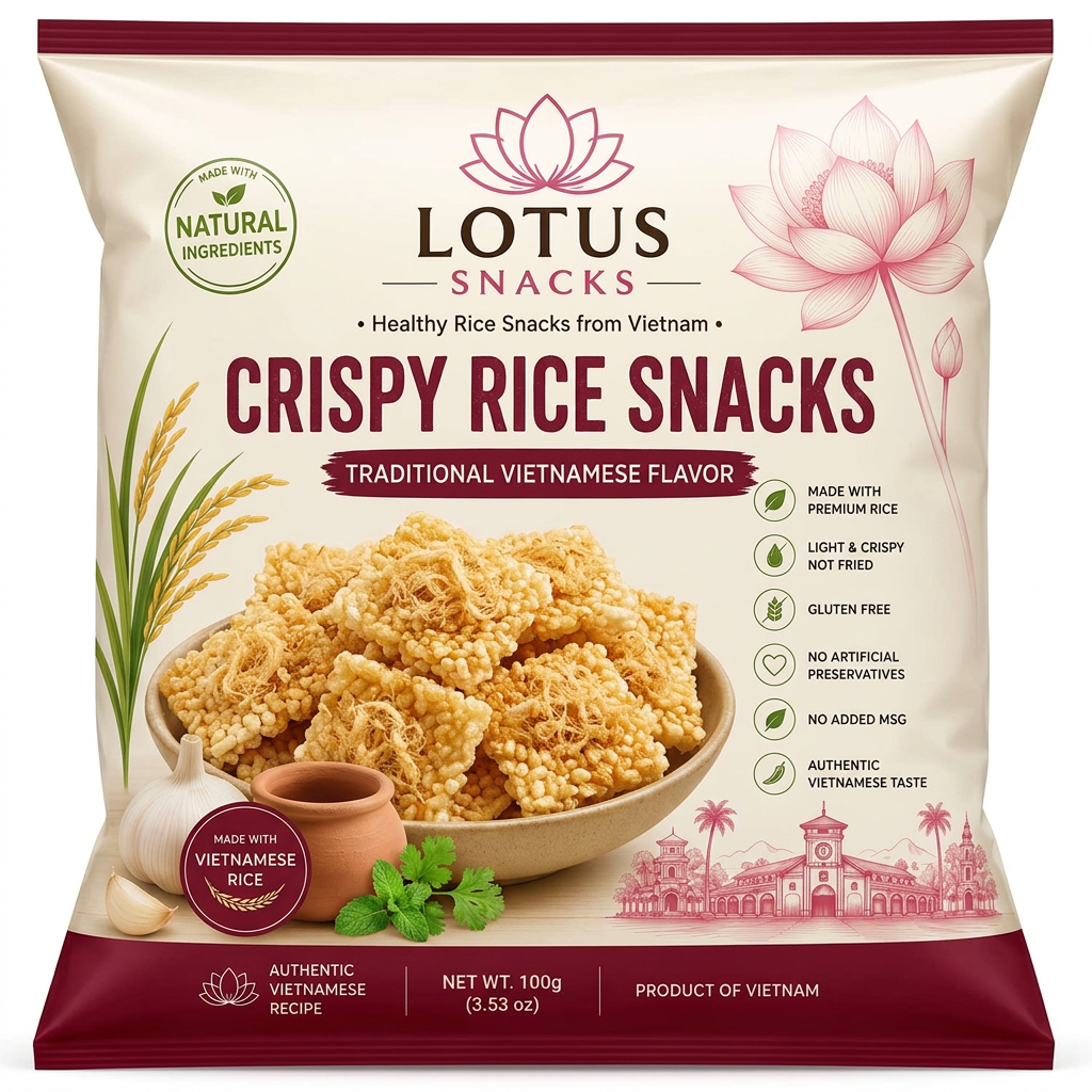 Crispy Rice Snacks